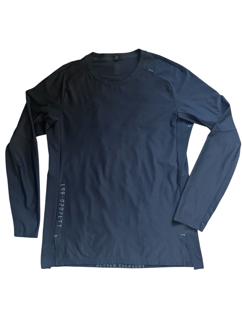 Lululemon License to Train Long Sleeve Shirt Men’s M Black Better Everyday